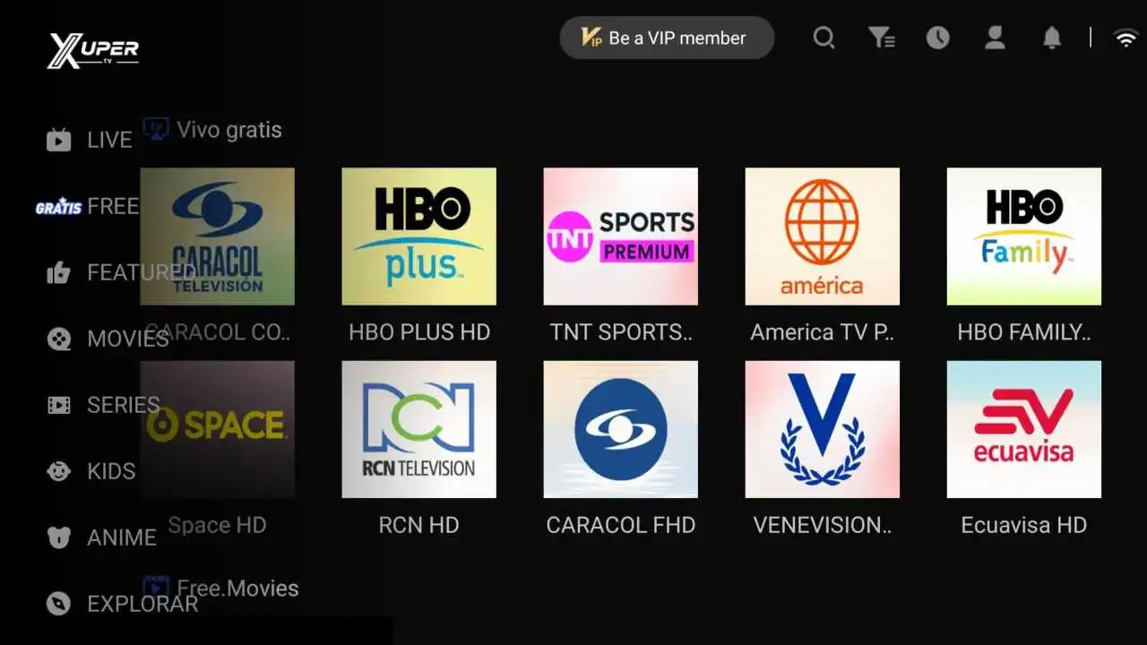 Comience a transmitir contenido