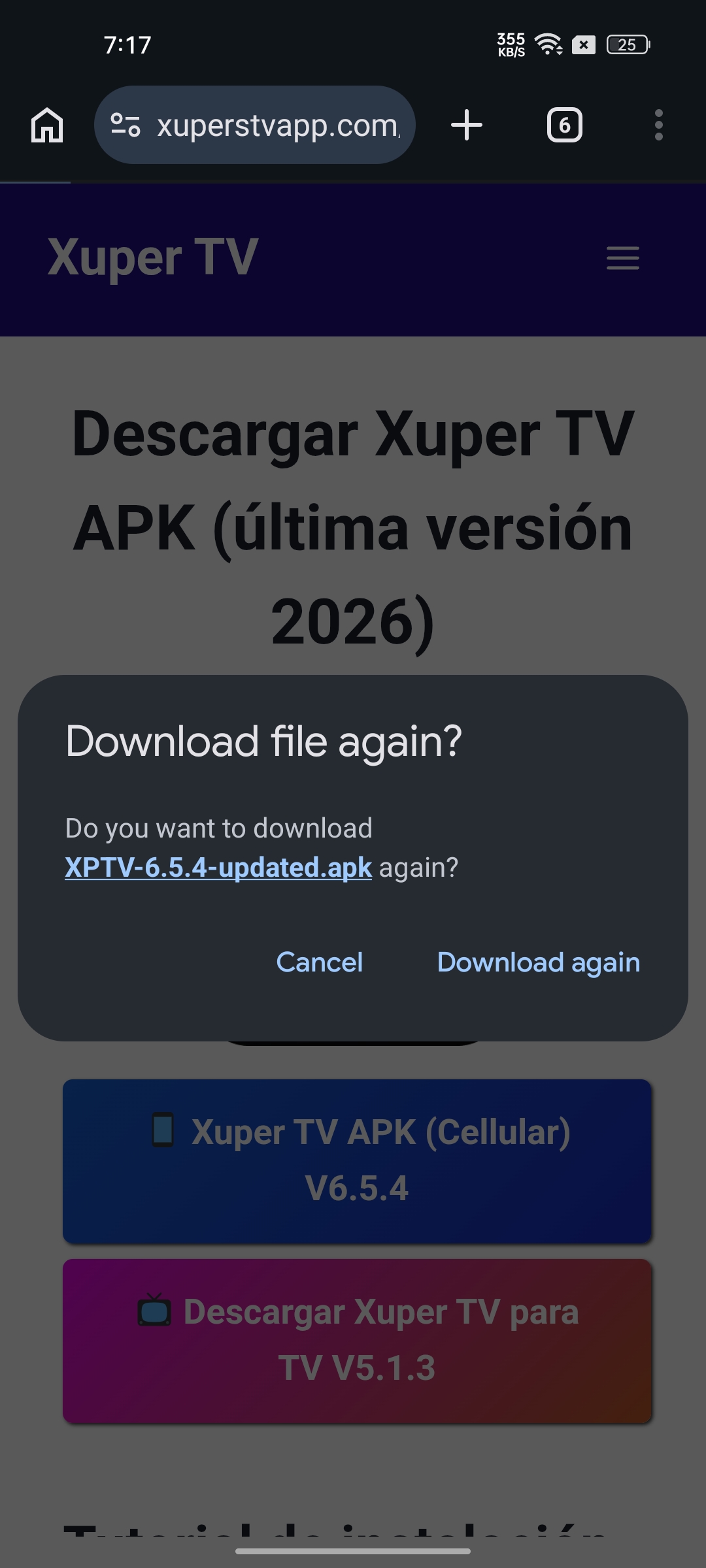 Descargar Xuper TV